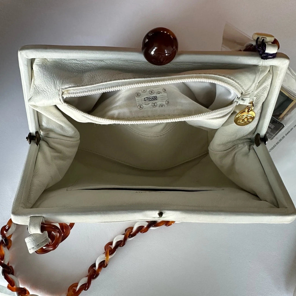 CHANEL Vintage Acrylic Crossbody Bag For Women