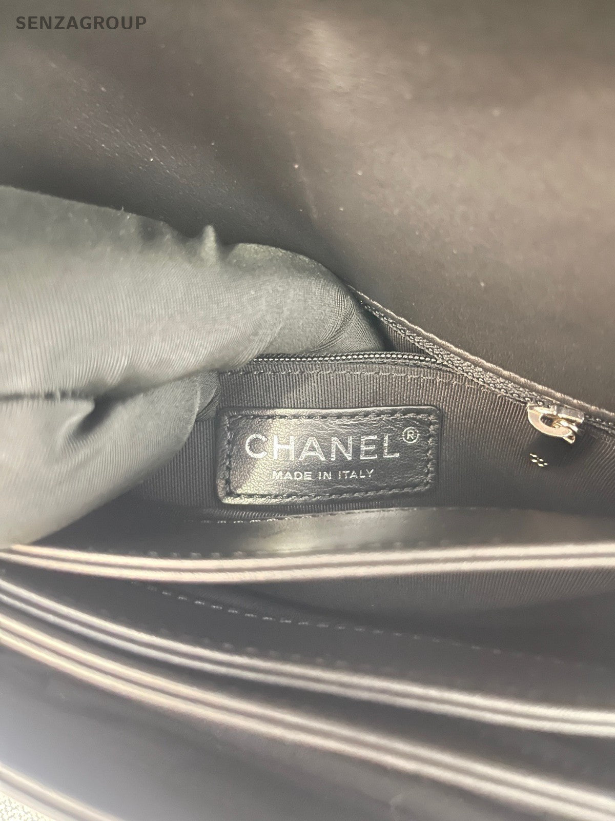 CHANEL CC Chain Shoulder bag Black Silver Women Classic