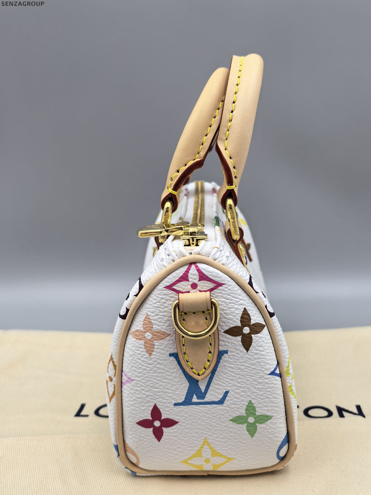 Louis Vuitton Monogram Multicolor Nano Speedy Handbag - Classic Women's