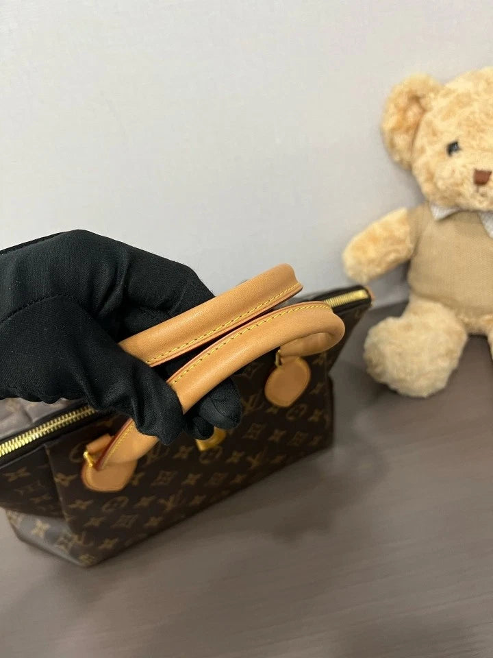Louis Vuitton Monogram Canvas Rivoli Top Handle Bag For Women