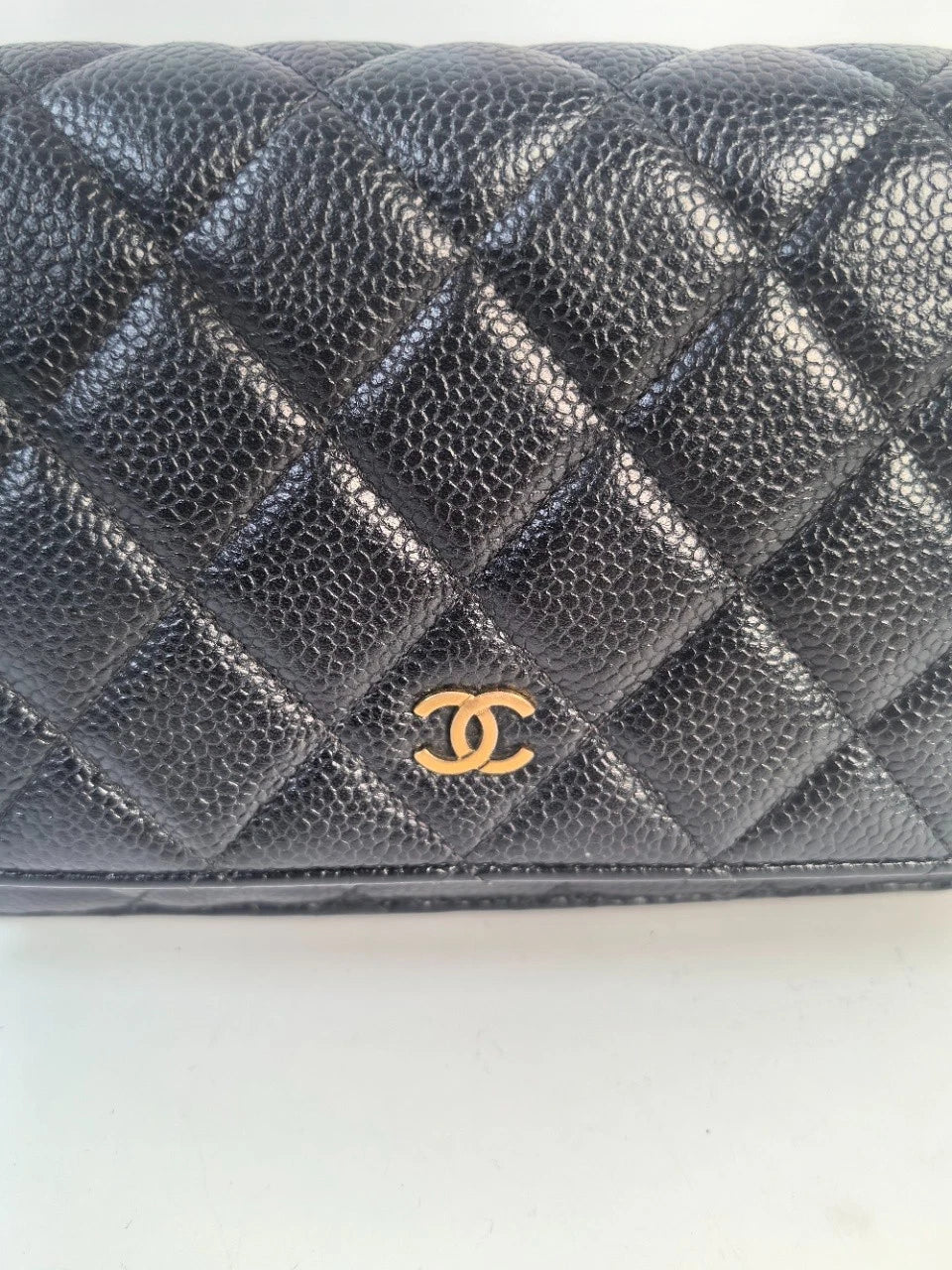 SJ0001 XP02092 Chanel Classic Wallet on Chain (WOC).