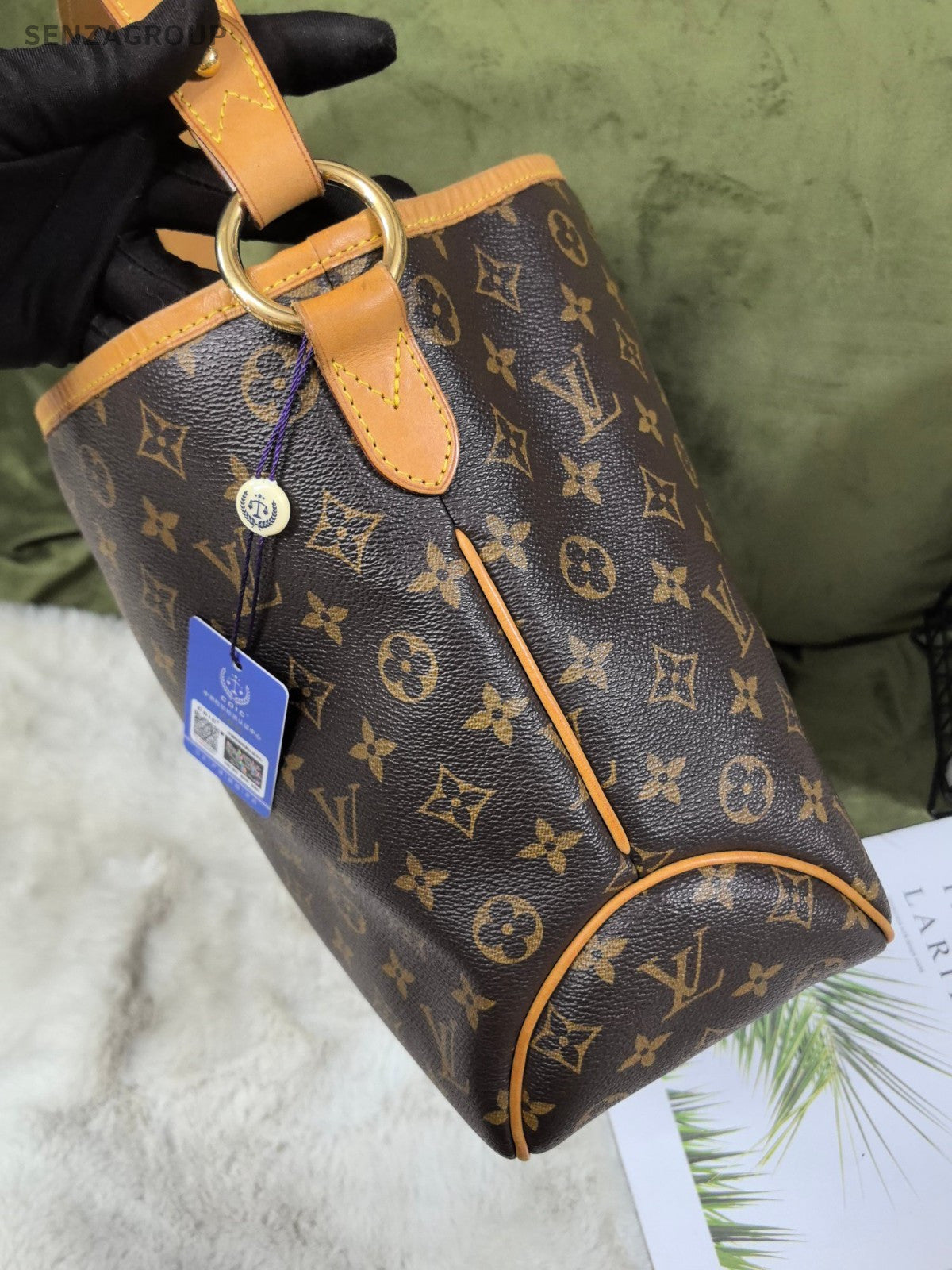Louis Vuitton Delightful PM Top Handle Shoulder bag Monogram Women Classic Brown