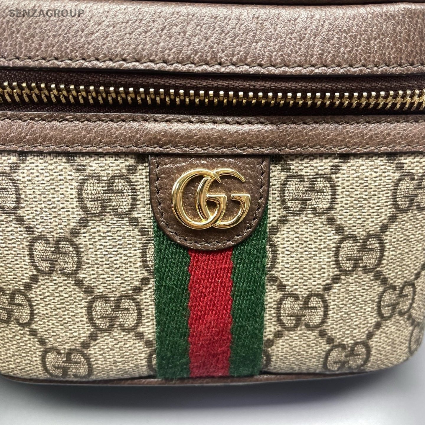Gucci Ophidia Mini Box Crossbody Brown Gold Women Classic Fashion
