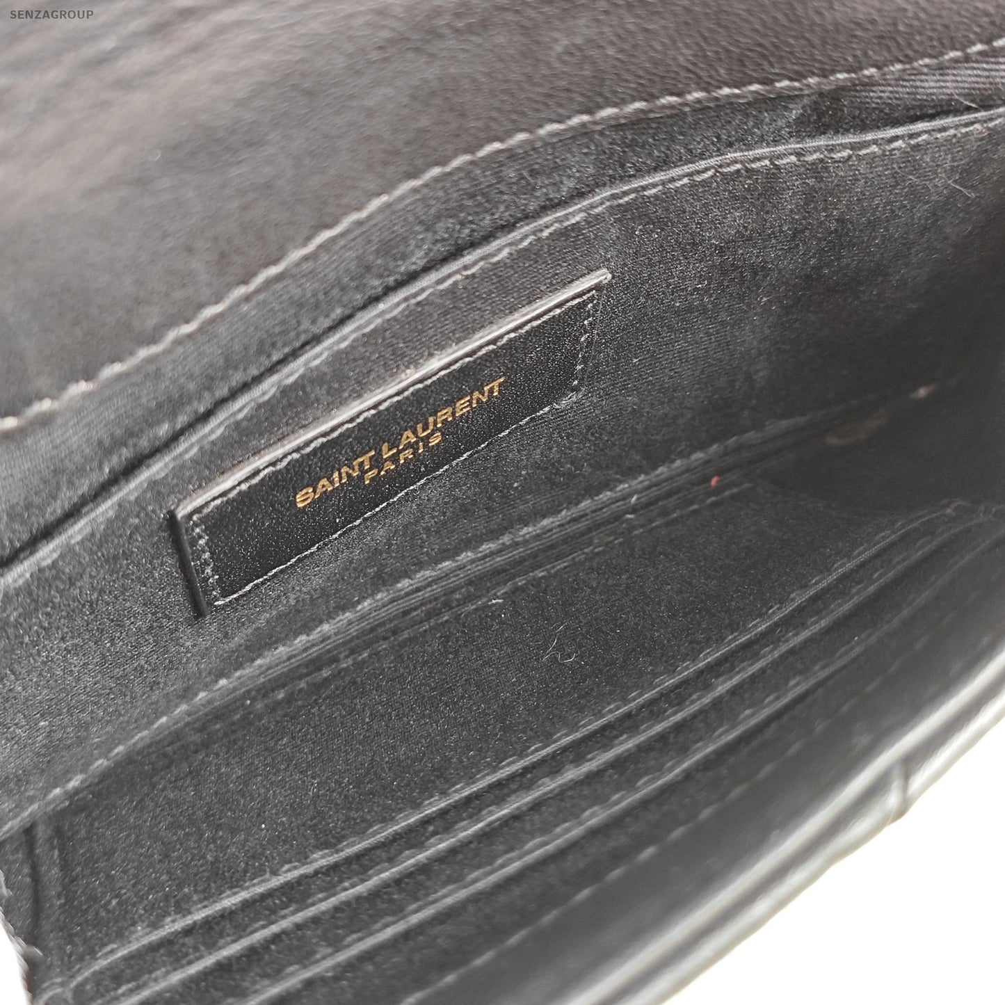 Saint Laurent Jamie Black Gold Lambskin Chain Shoulder Crossbody Bag Classic