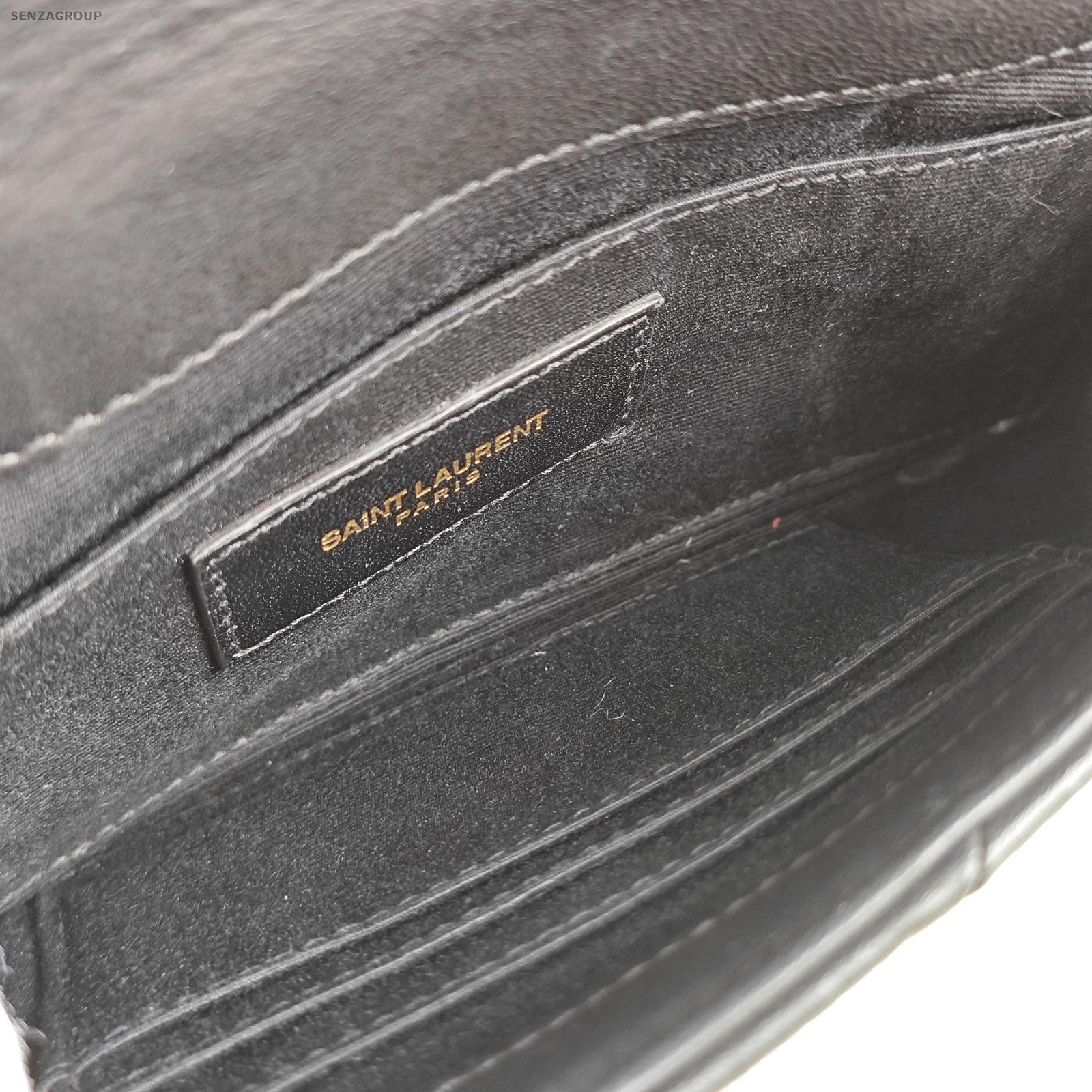 Saint Laurent Jamie Black Gold Lambskin Chain Shoulder Crossbody Bag Classic