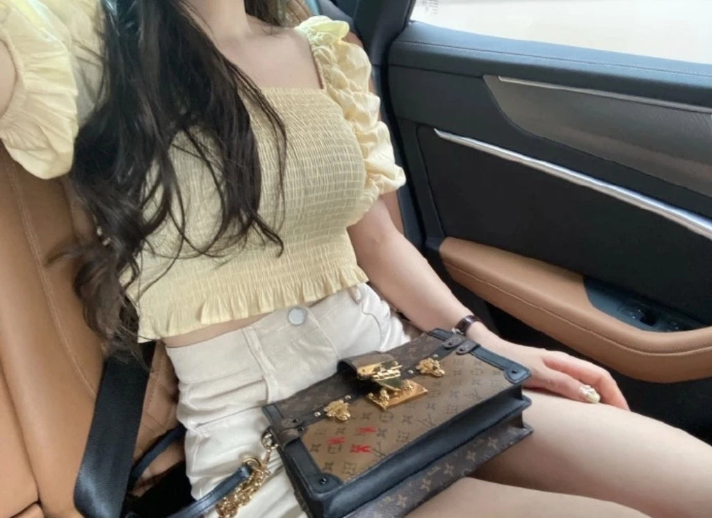Louis Vuitton Colorblock Soft Trunk Clutch Crossbody For Women