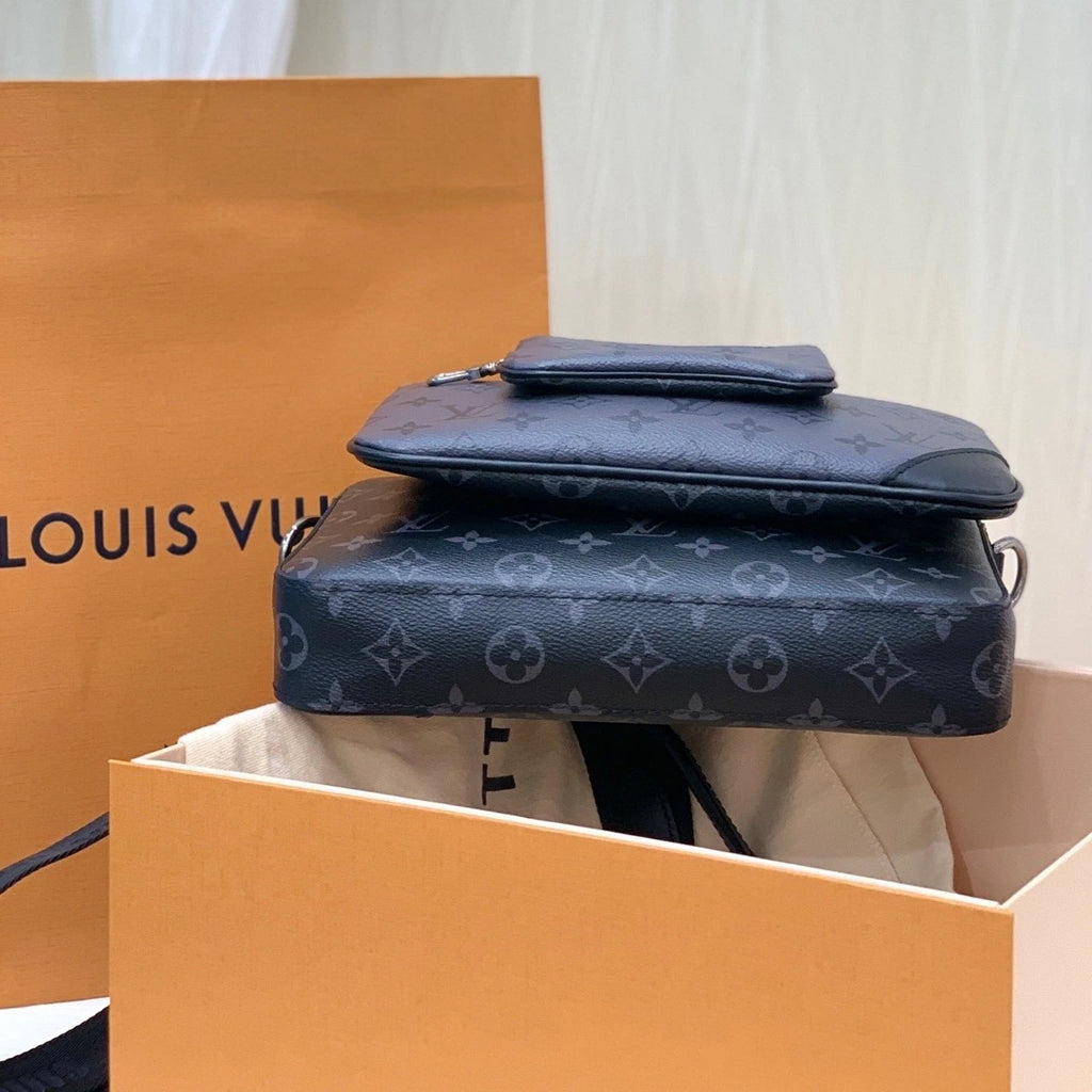 Louis Vuitton Black Trio 3-in-1 Messenger Crossbody Bag