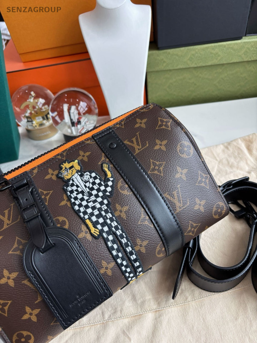 Louis Vuitton M45652 Friends City Keepall Monogram Black Crossbody bag