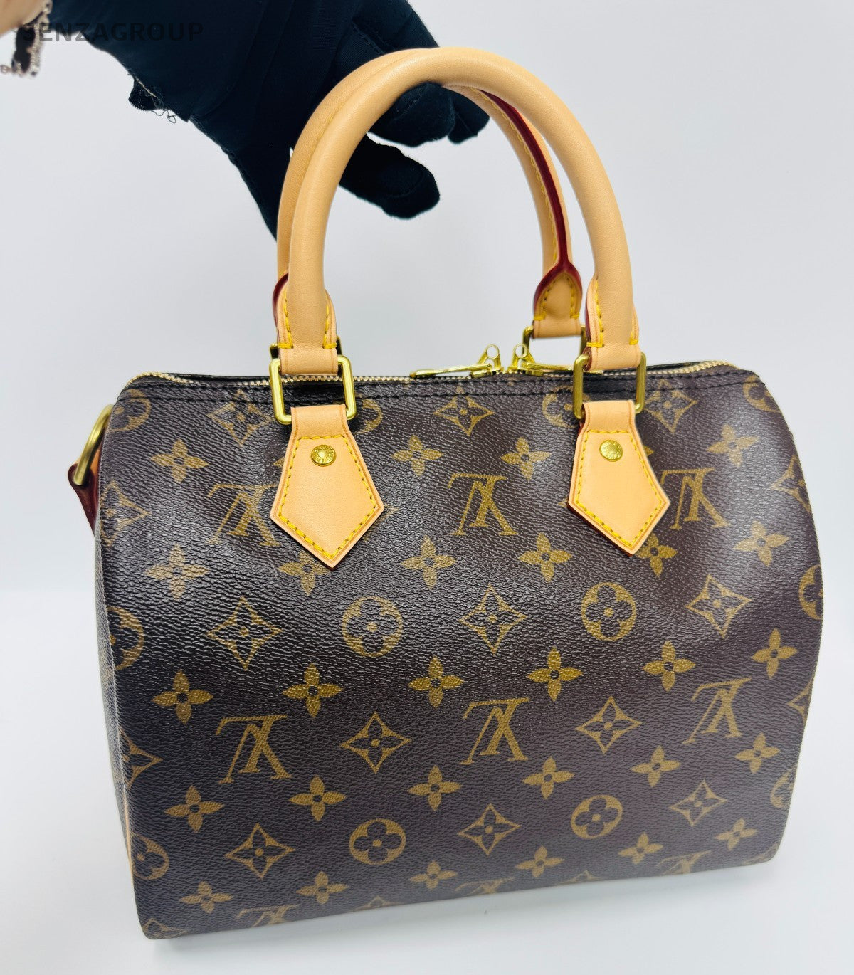 Louis Vuitton Speedy25 Monogram Handbag 2WAY Shoulder bag Crossbody Women