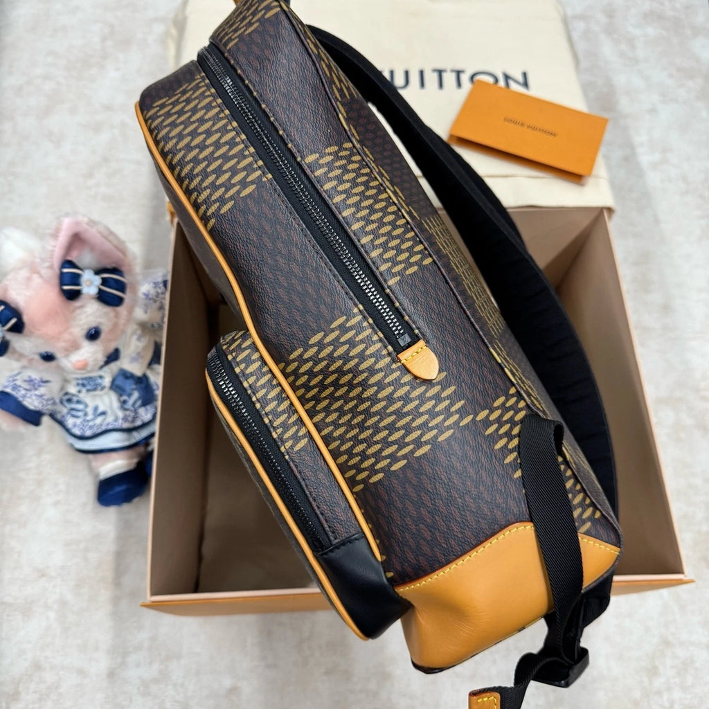 New Louis Vuitton x Nigo Campus Canvas Backpack For Women