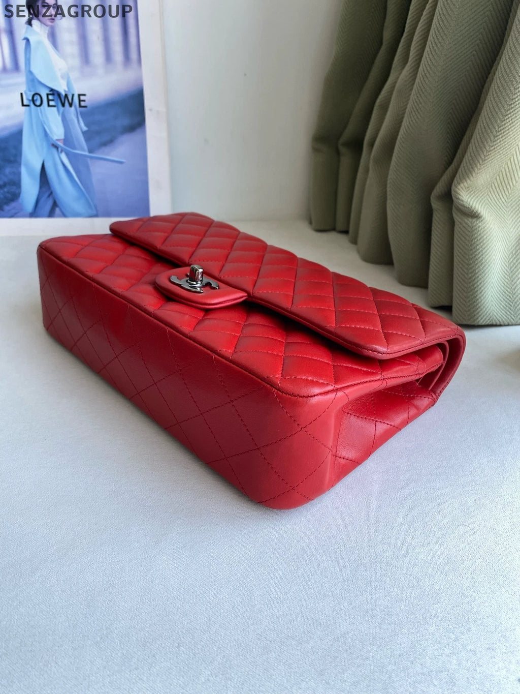 Chanel Medium Double Flap CF Shoulder Crossbody Bag For Women