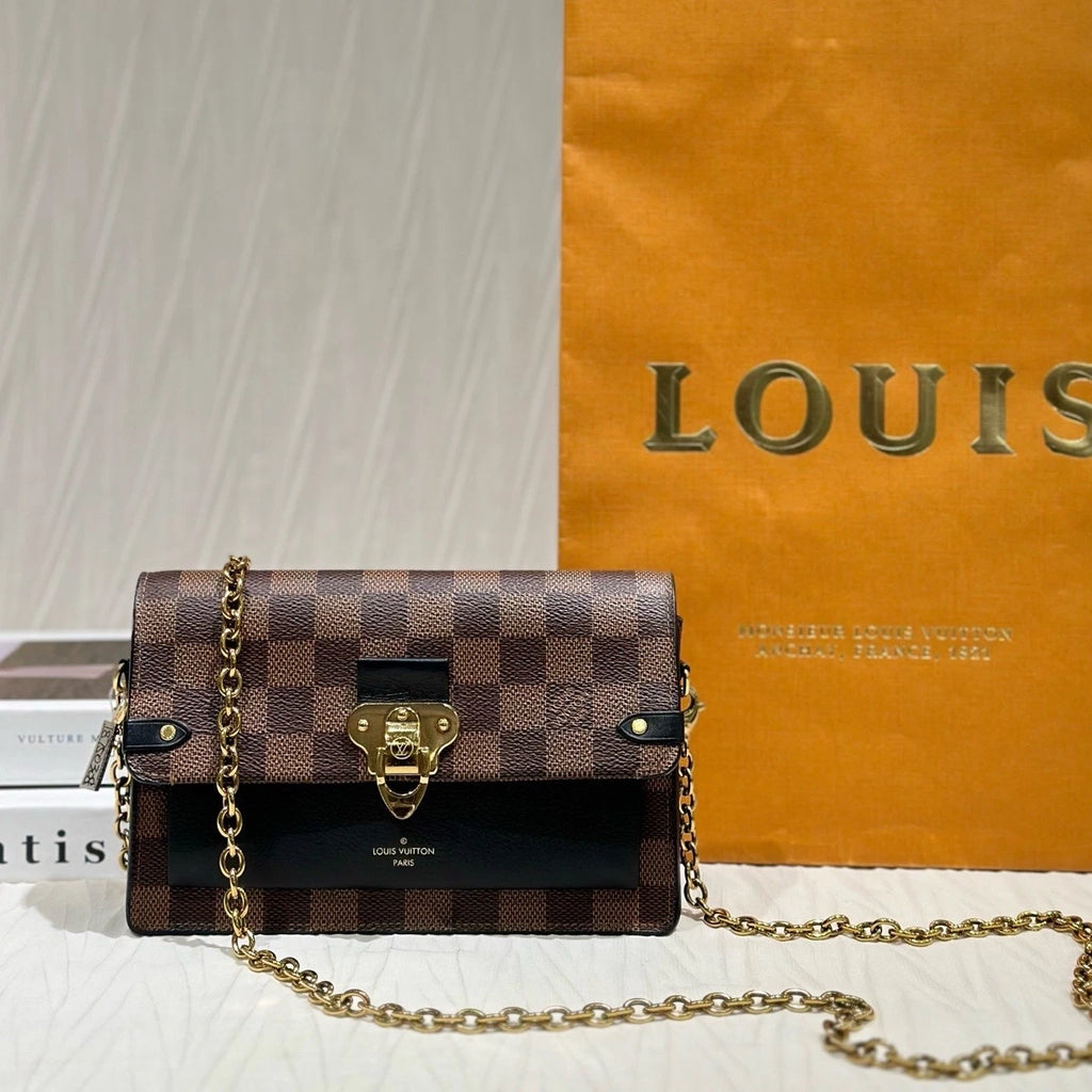 Louis Vuitton Damier Canvas Vavin WOC Crossbody Bag For Women