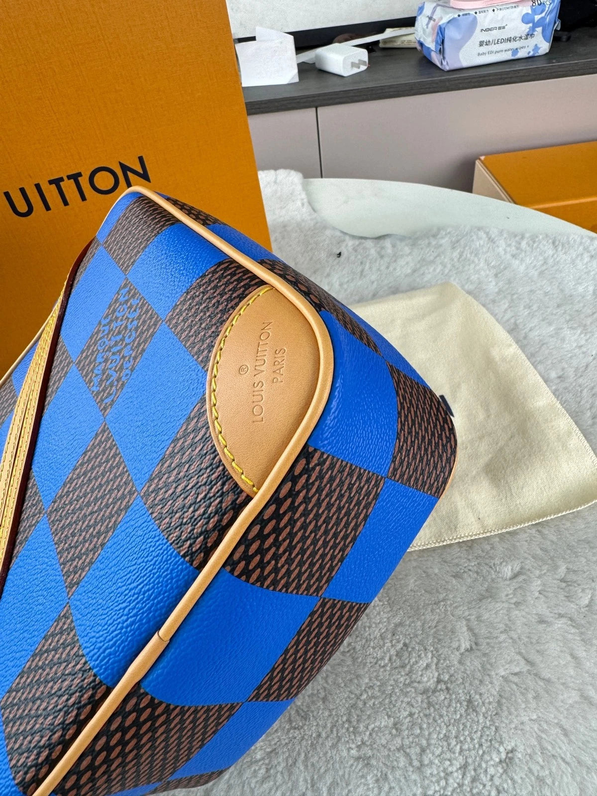 Louis Vuitton Canvas Crossbody Messenger Bag For Women