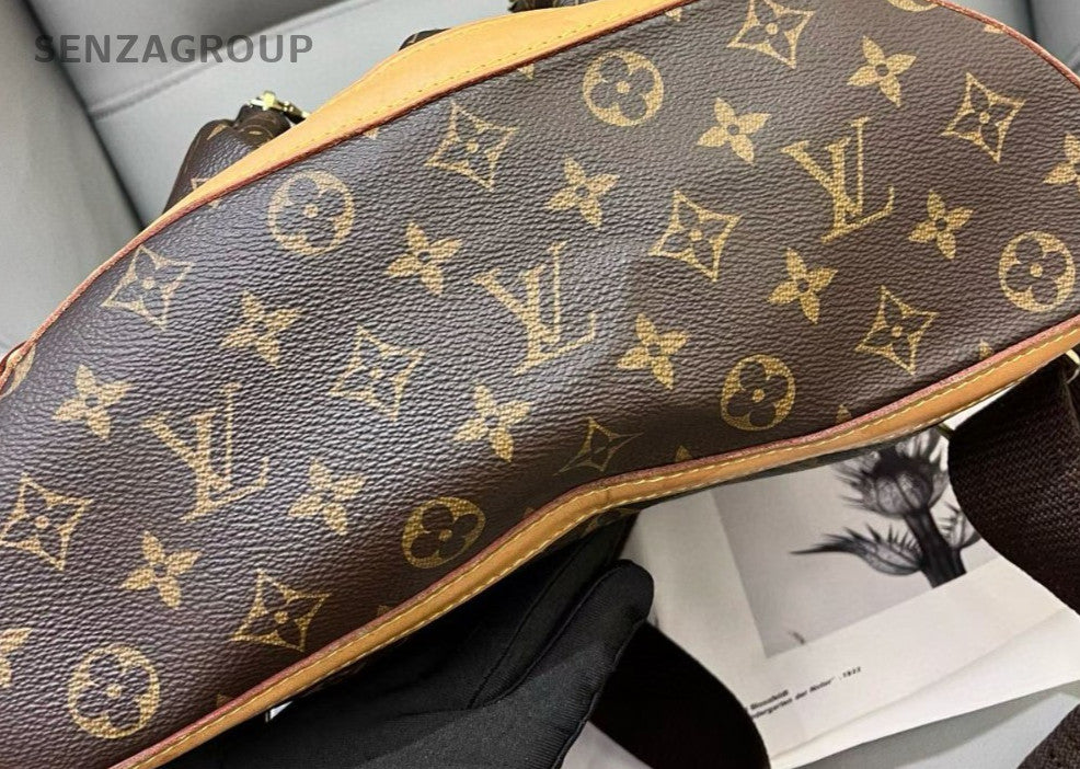 Louis Vuitton  Bosphore Monogram Backpack Brown Gold Used Unisex Adults Classic