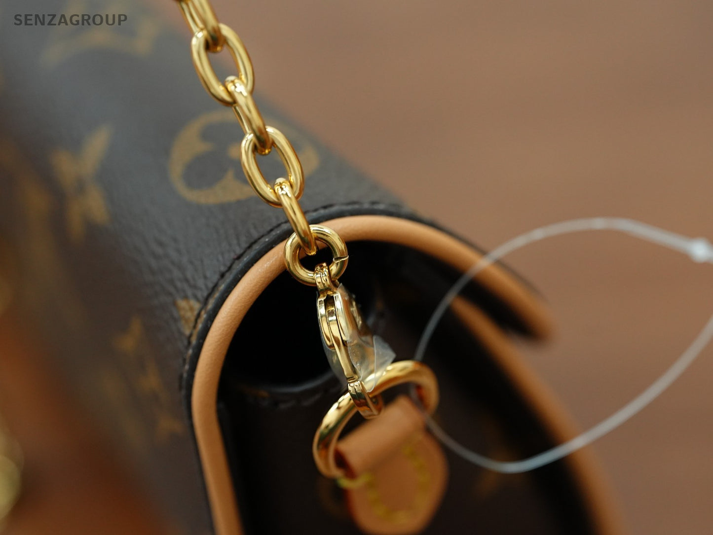 Louis Vuitton Pochette Camille M13566 Monogram Chain Shoulder bag Brown Women