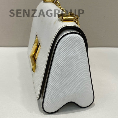 Louis Vuitton Twist Monogram Watercolor White Gold Tote Shoulder Bag
