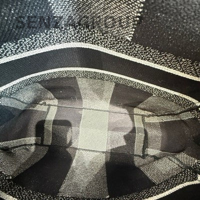 Dior CAMP Medium Black White Stripe Shoulder Crossbody Bag Unisex