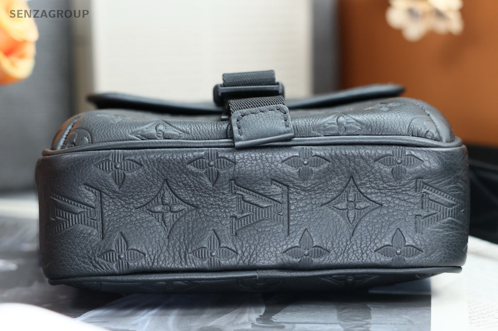 Louis Vuitton Getaway Monogram Empreinte Shoulder bag All black Chip Version