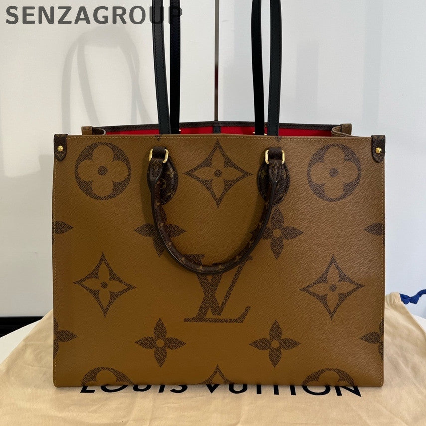 Louis Vuitton OnTheGo GM Tote Bag Monogram Handbag Shoulder Bag Classic Women
