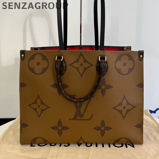 Louis Vuitton OnTheGo GM Tote Bag Monogram Handbag Shoulder Bag Classic Women