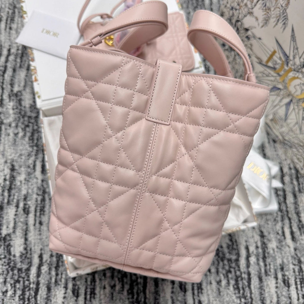 Dior Toujours Medium Horizontal Pink Tote Bag For Women