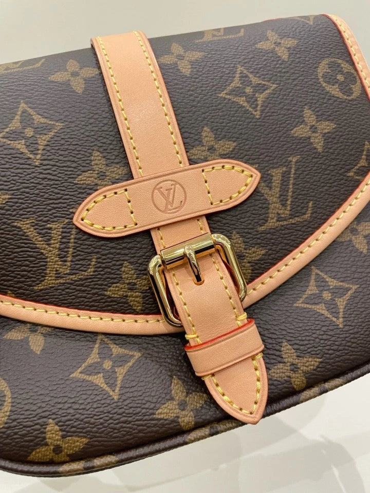 Louis Vuitton Twin Stars Canvas Shoulder Bag For Women