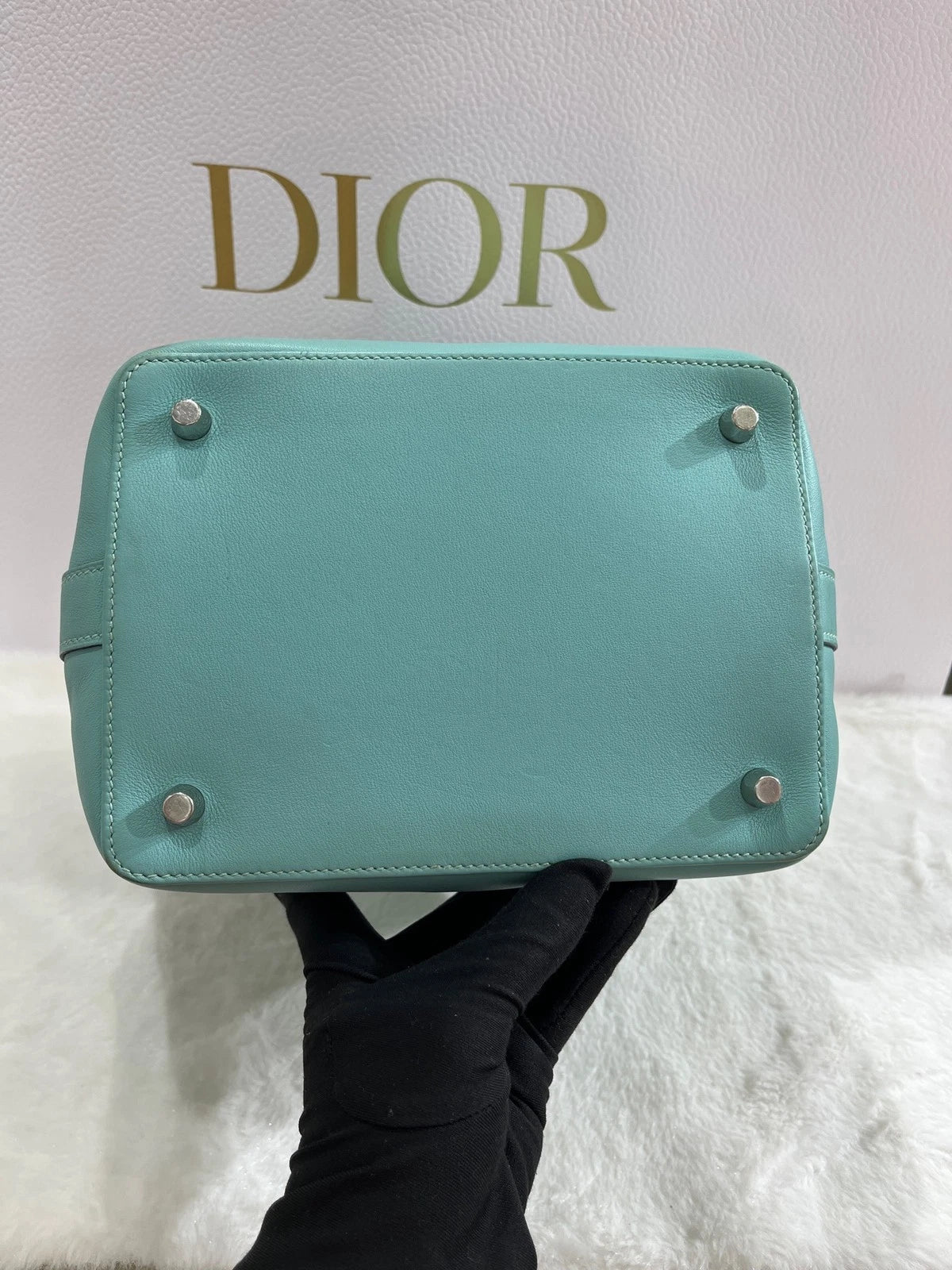 Hermes Toolbox20 Macaron Blue Swift Leather Women Handbag