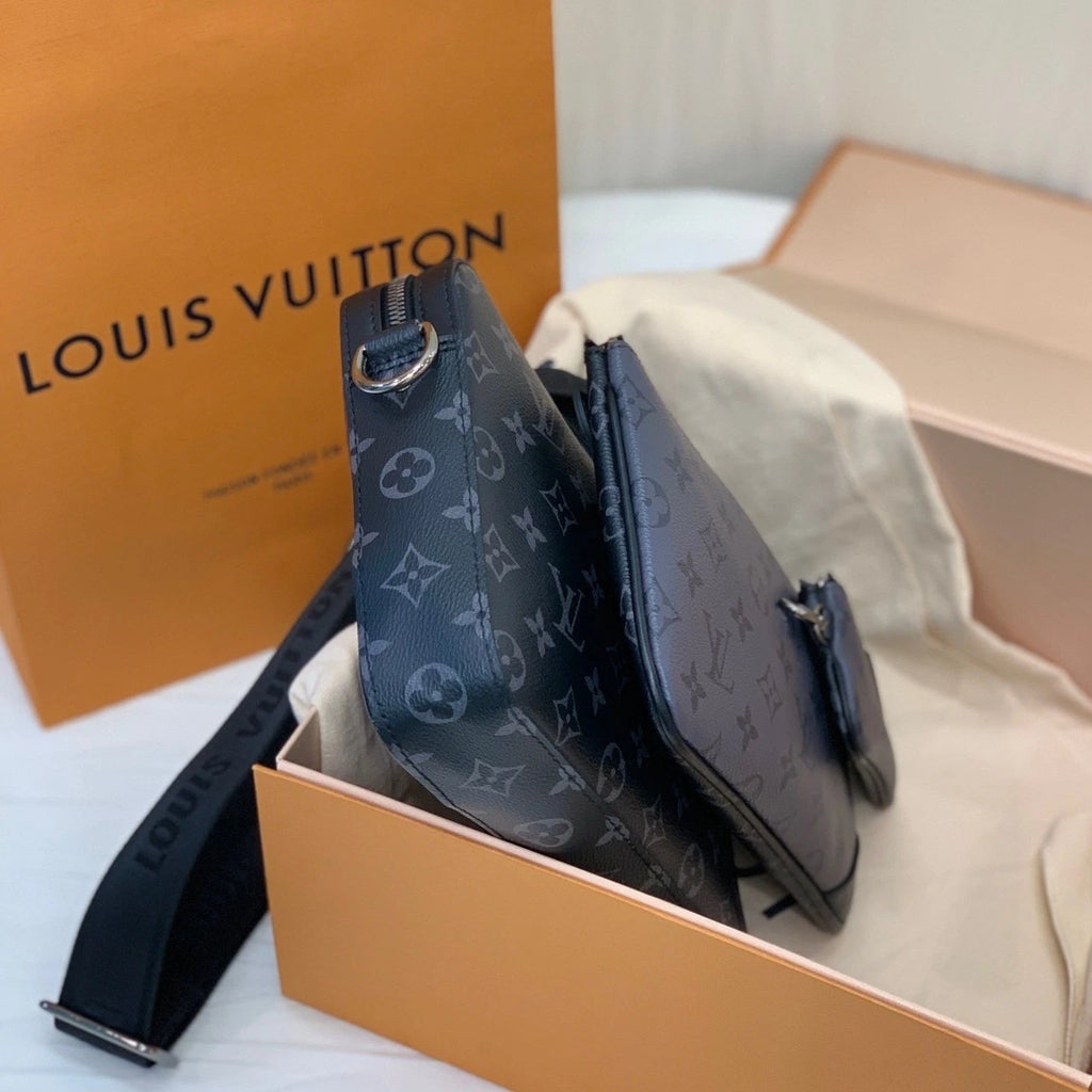 Louis Vuitton Black Trio 3-in-1 Messenger Crossbody Bag