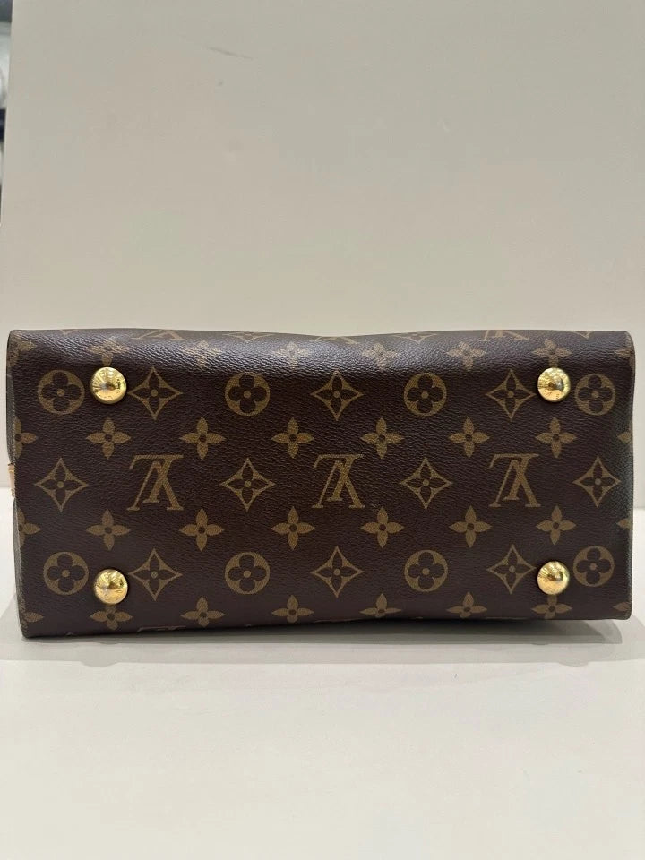 Louis Vuitton Carryall PM Canvas Tote Shoulder Bag For Women