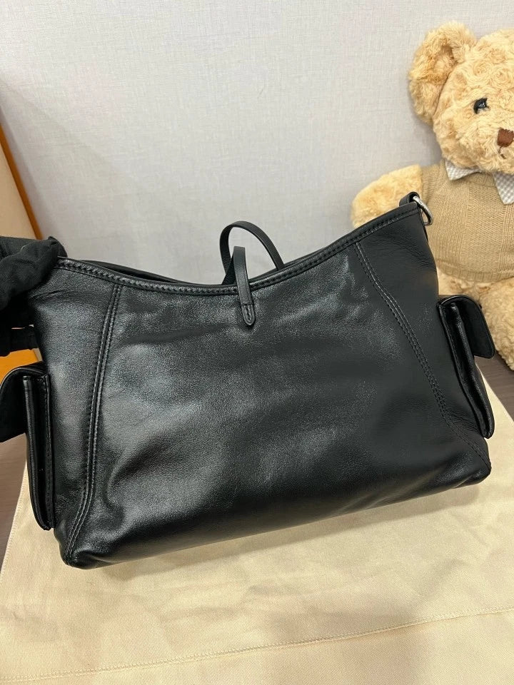 Louis Vuitton Black Small Carryall Cargo Tote Bag For Women