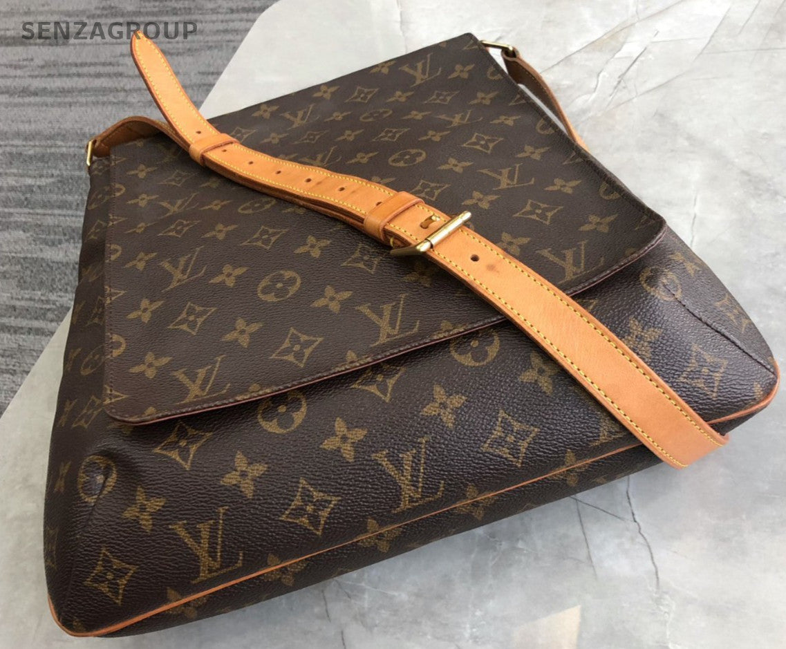 Louis Vuitton Musette GM Monogram Shoulder bag Women Brown Crossbody