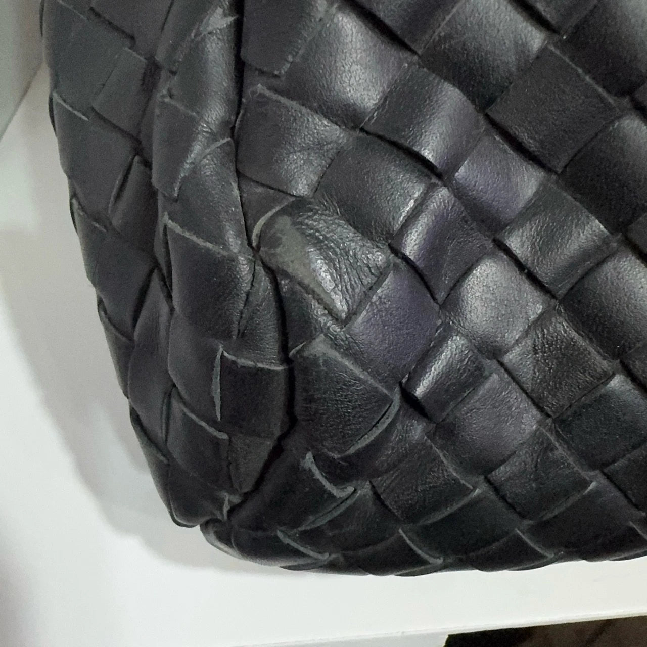Bottega Veneta Classic Woven Leather Handbag Briefcase For Women