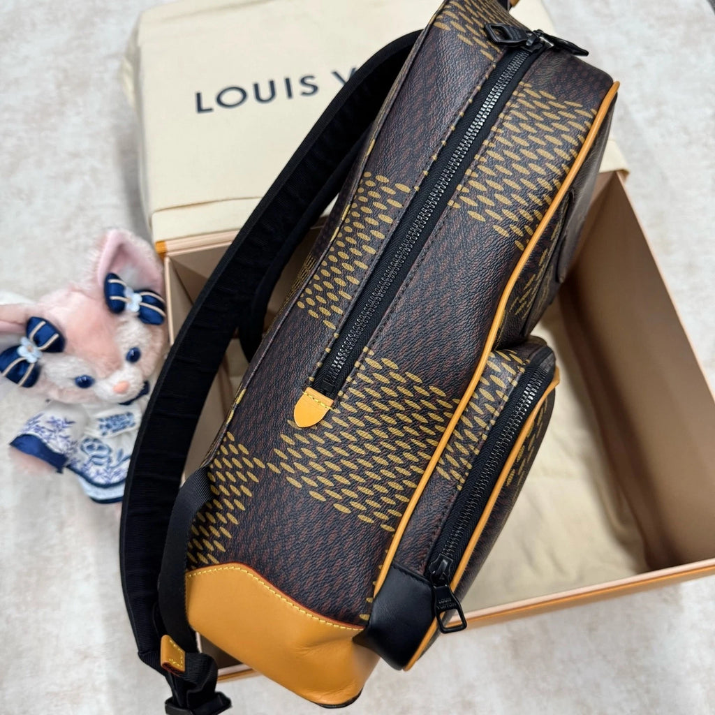 New Louis Vuitton x Nigo Campus Canvas Backpack For Women
