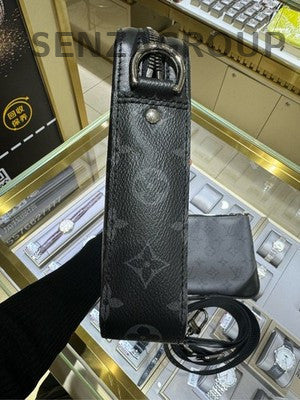 Louis Vuitton Trio Monogram Black Crossbody Handbag - Classic Women's Bag