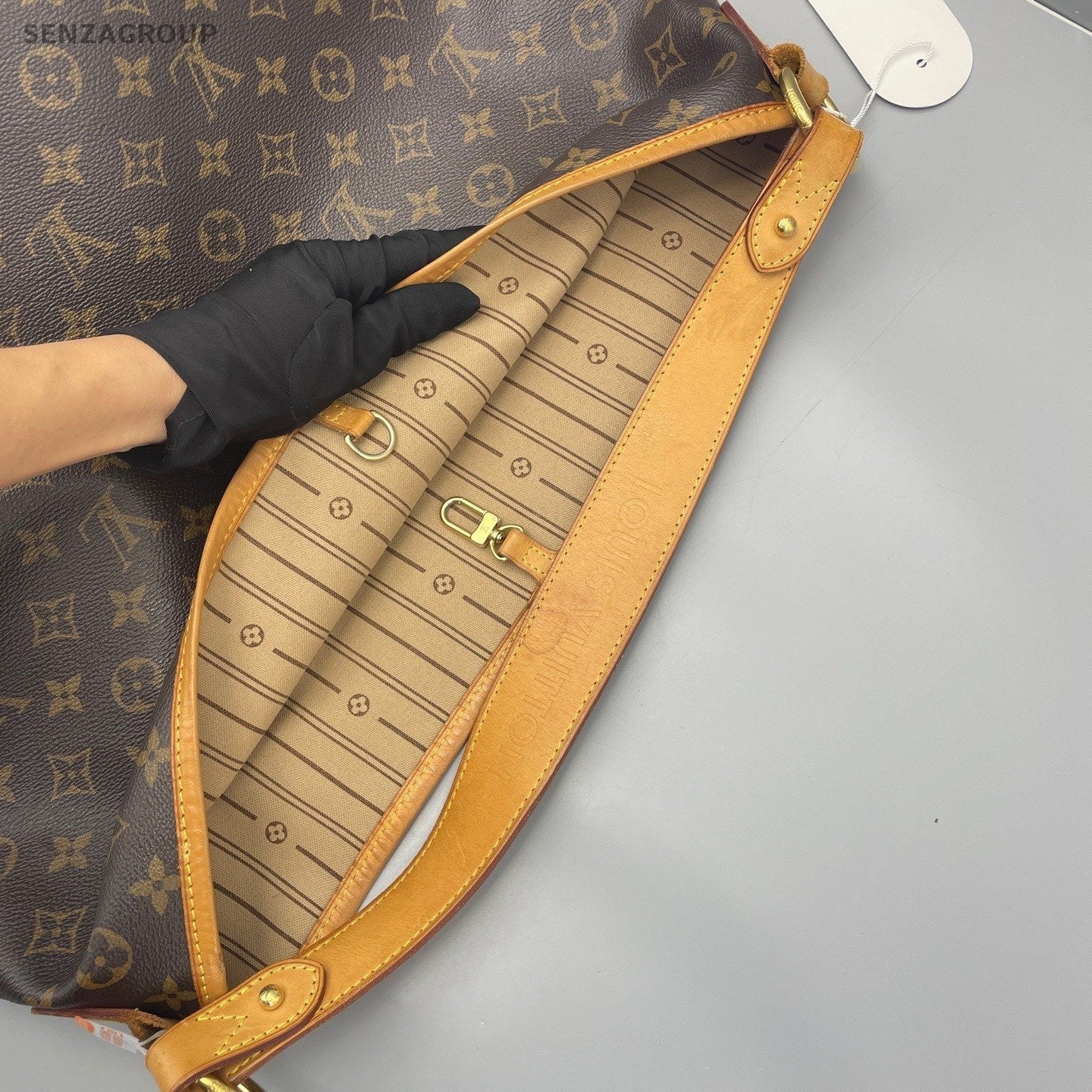 Louis Vuitton Delightful MM Monogram Shoulder bag Vintage Brown Women