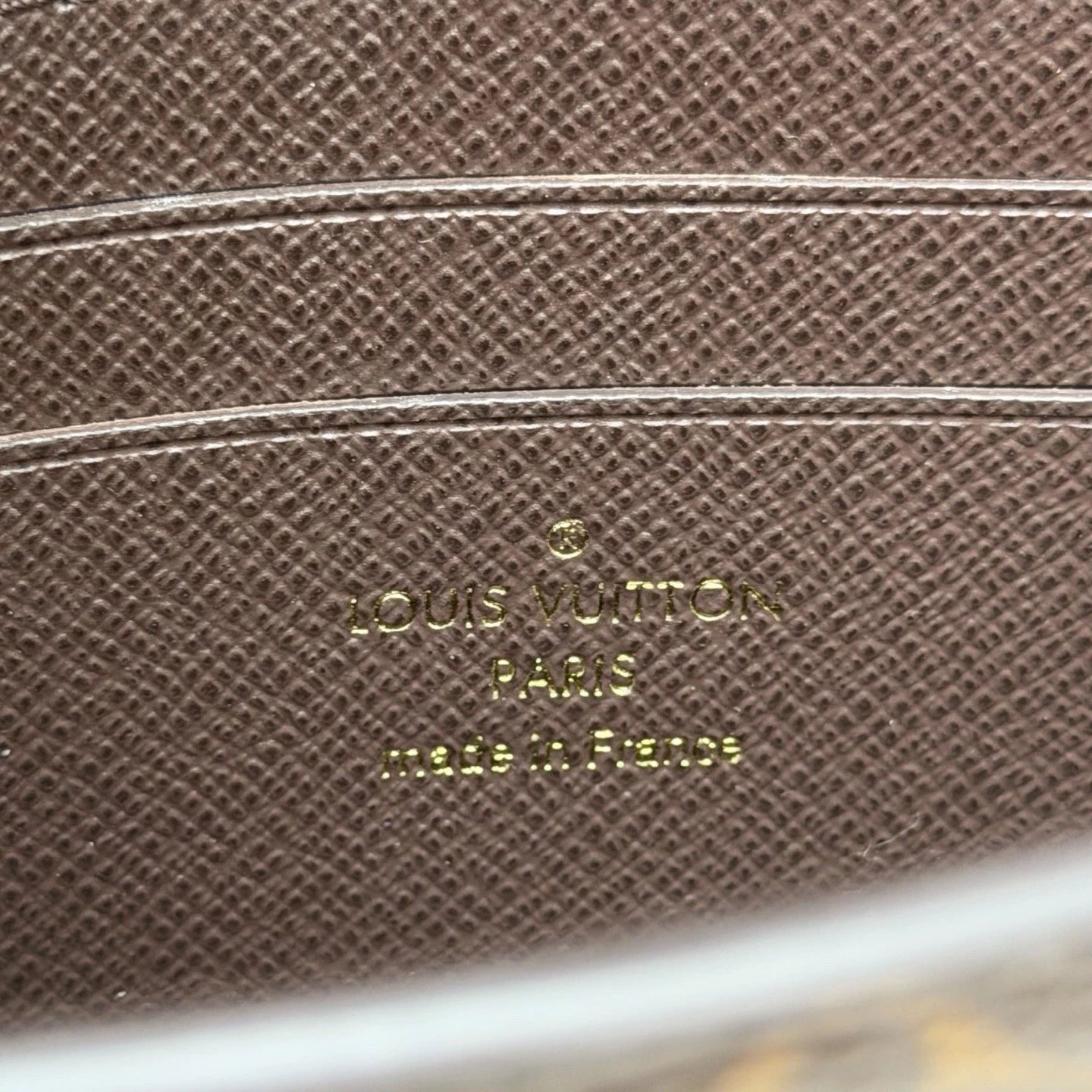 Louis Vuitton Lily WOC Monogram Chain Shoulder Crossbody Bag Brown Women