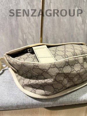 Gucci White Classic Fashion Shoulder Crossbody Bag for Women