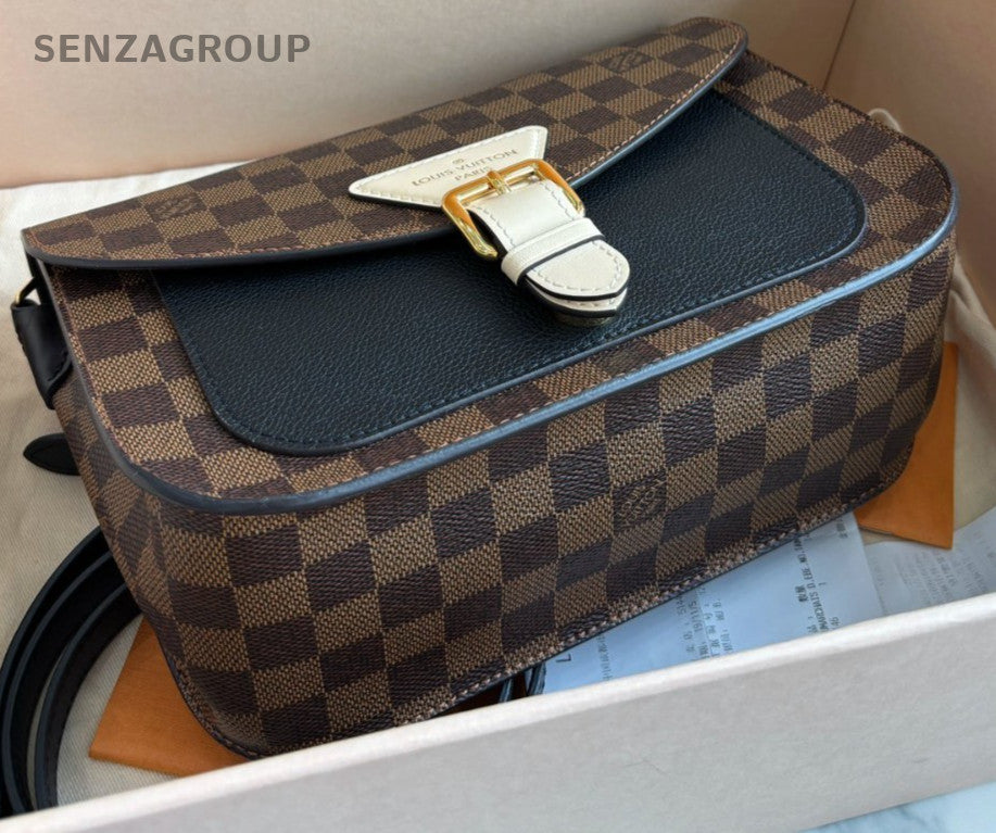 Louis Vuitton Damier Ebene Top Handle 2WAY Shoulder bag Almost Brand NEW
