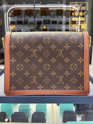 Louis Vuitton Daphne Medium Monogram Brown Gold Chain Shoulder Bag