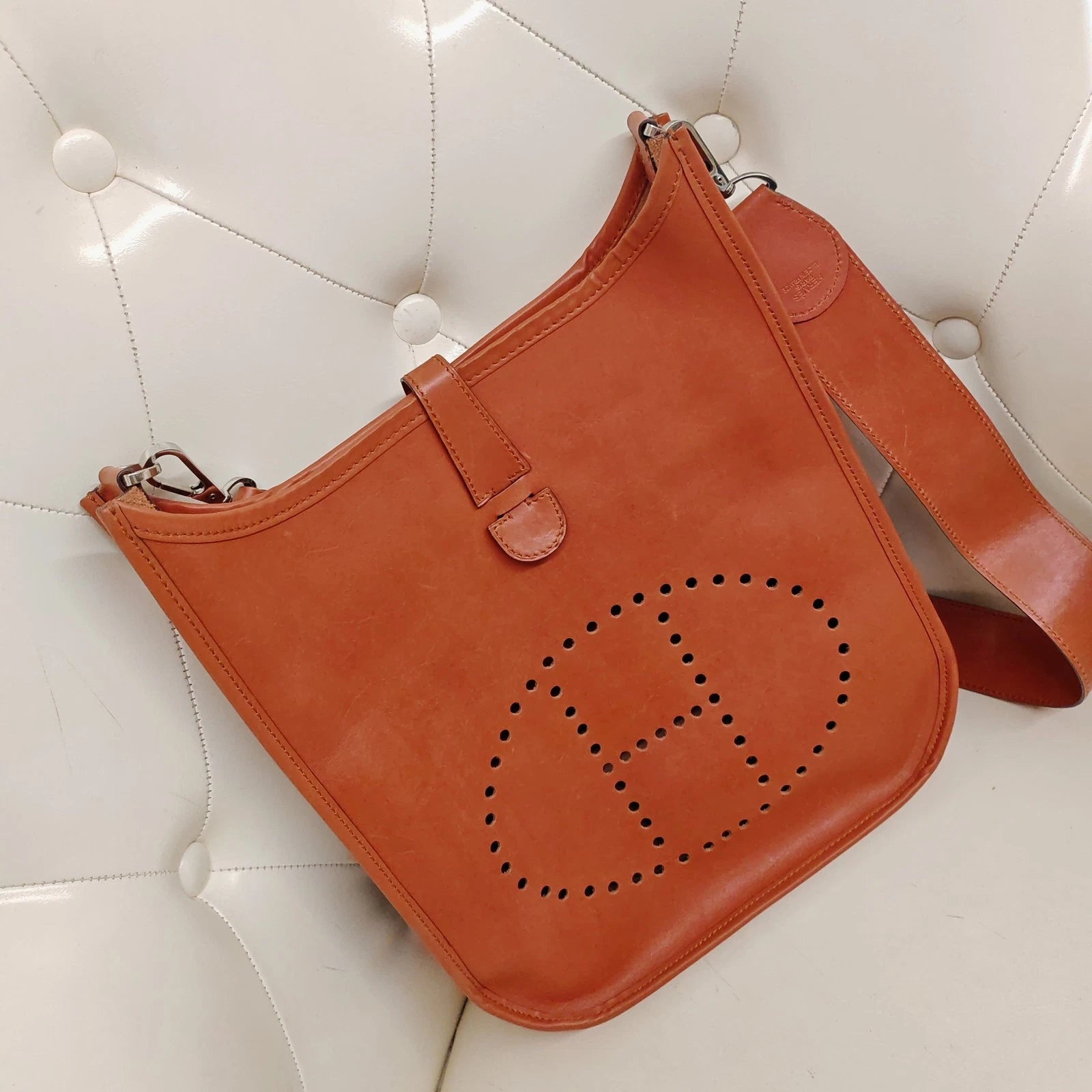 Hermes Leather Tote Bag Daily Handbag For Women