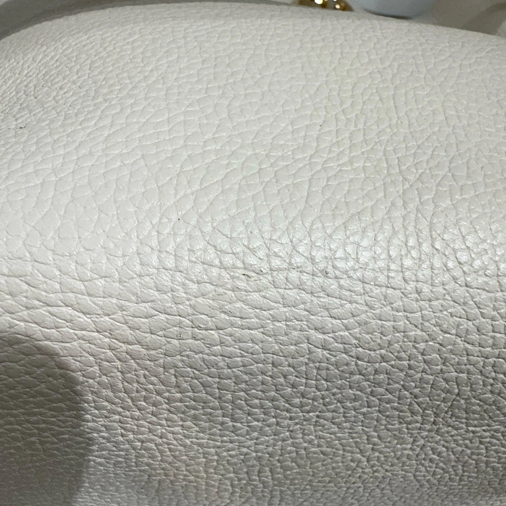 COACH Charlie 26 Polished Pebble Leather Bucket Bag For Women