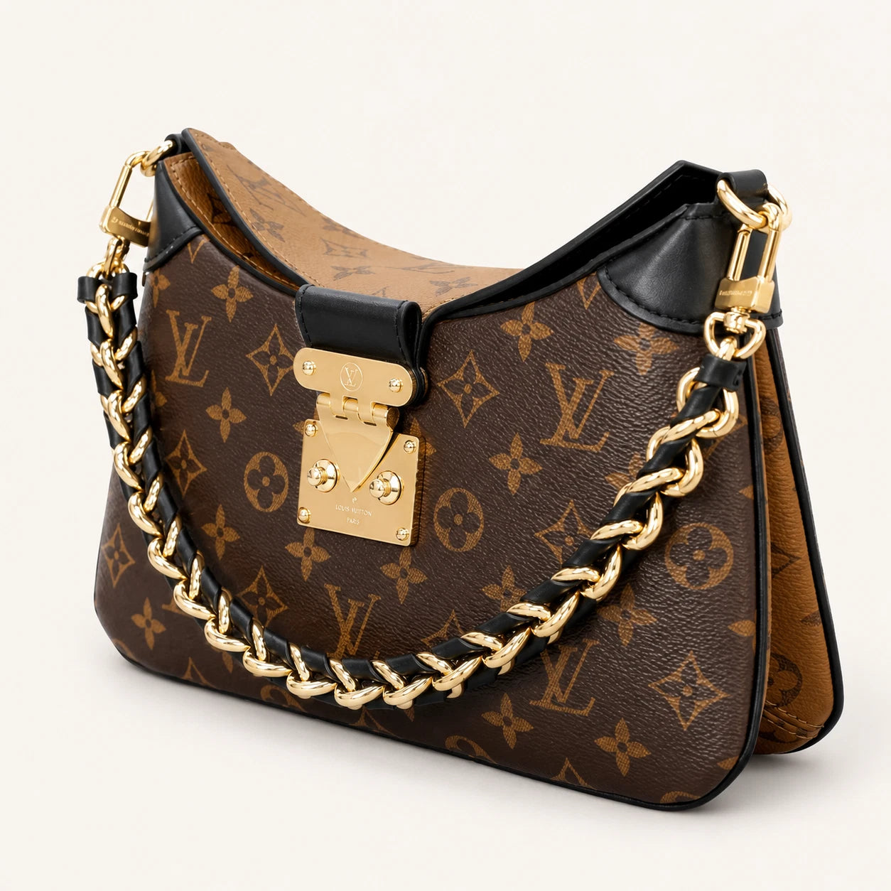 Louis Vuitton Twinny Monogram Canvas Shoulder Bag Crossbody Excellent
