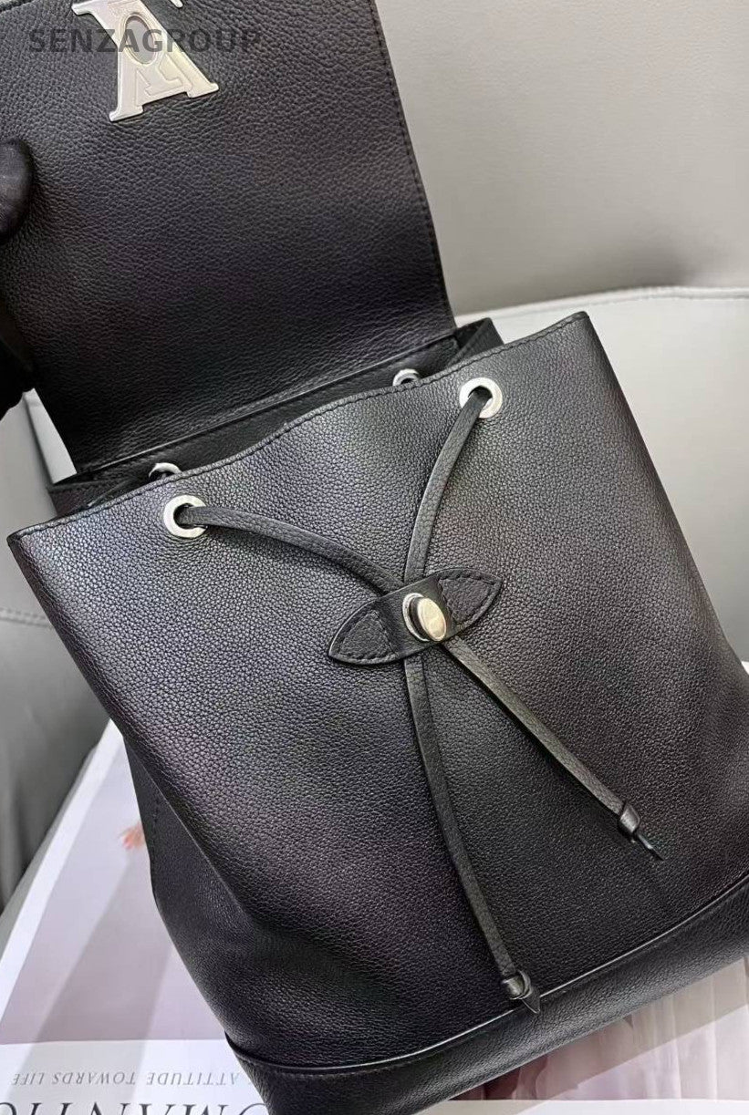 Louis Vuitton Lcokme Backpack top handle Black