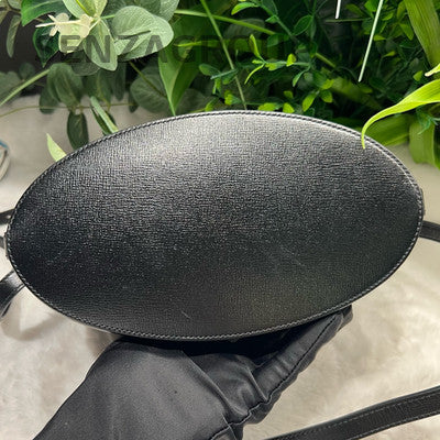 Gucci Horsebit 1955 Black Gold Bucket Bag Drawstring Shoulder Crossbody