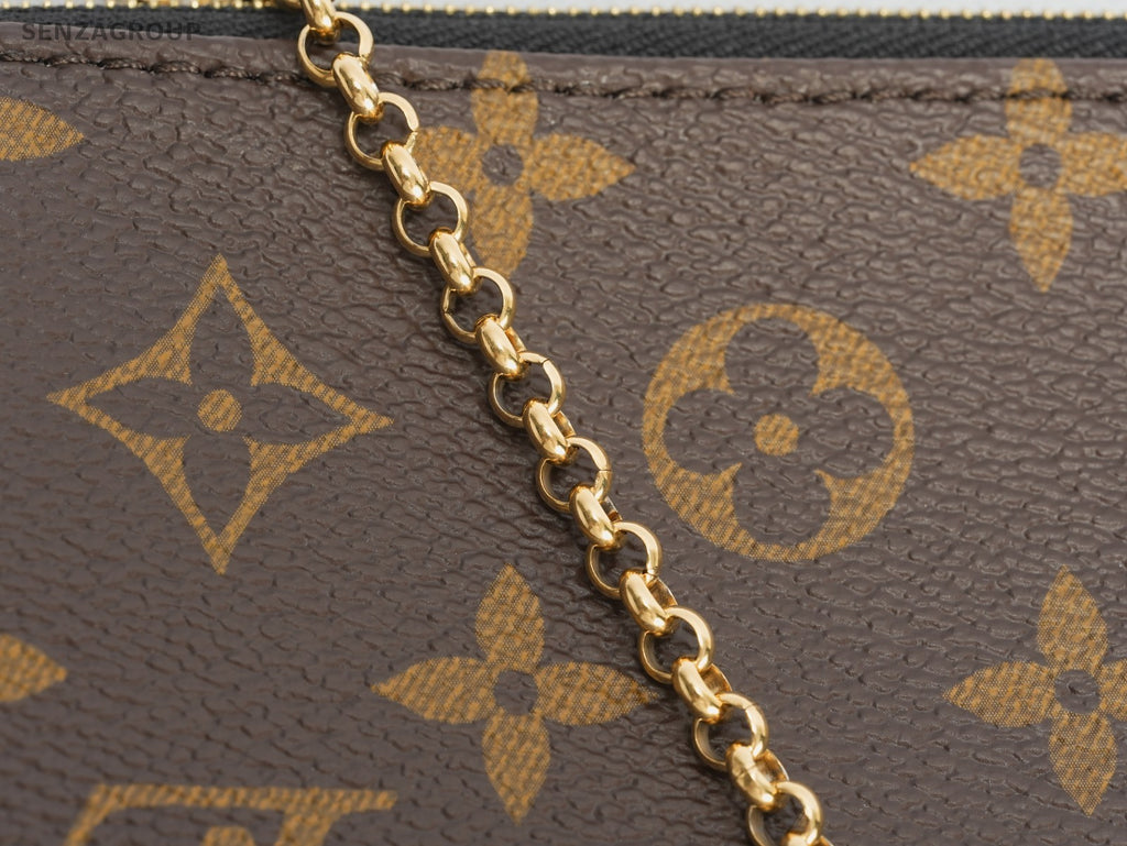 Louis Vuitton Monogram M41639 Pallas Clutch  Shoulder Bag
