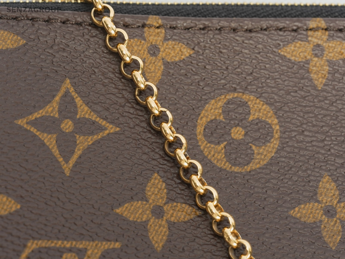 Louis Vuitton Monogram M41639 Pallas Clutch  Shoulder Bag