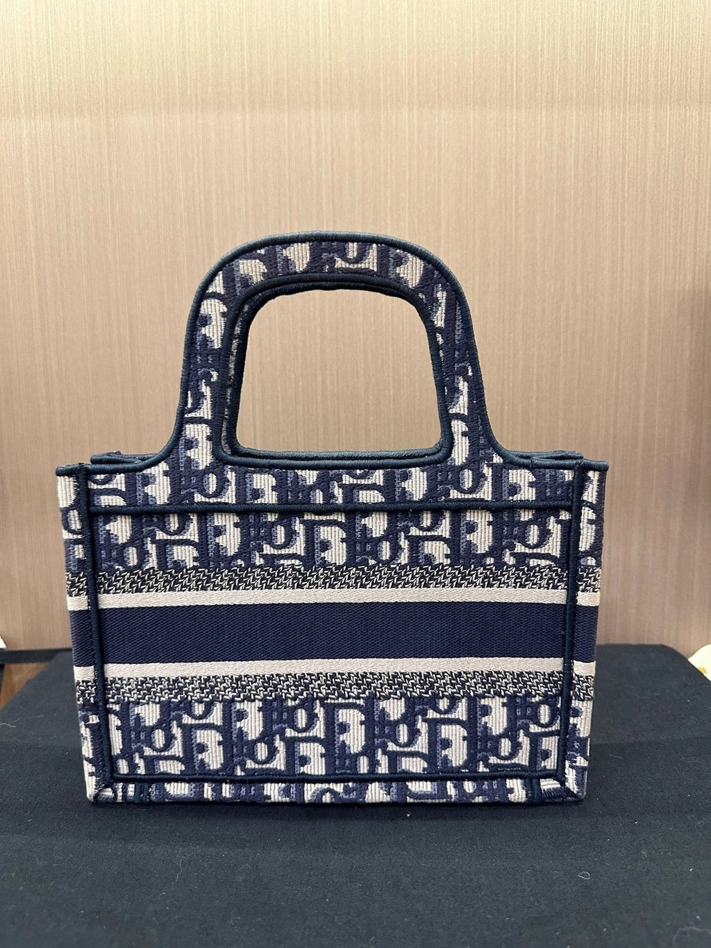 Dior Canvas Mini Tote Bag For Women Pre-owned