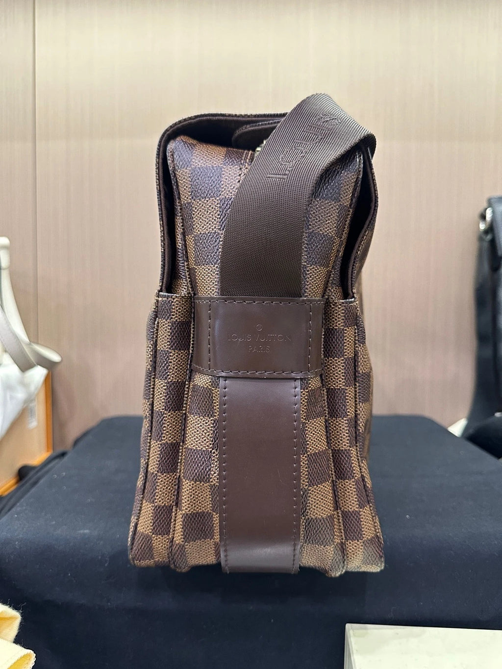 Louis Vuitton Monogram Canvas Damier Shoulder Tofu Bag For Women