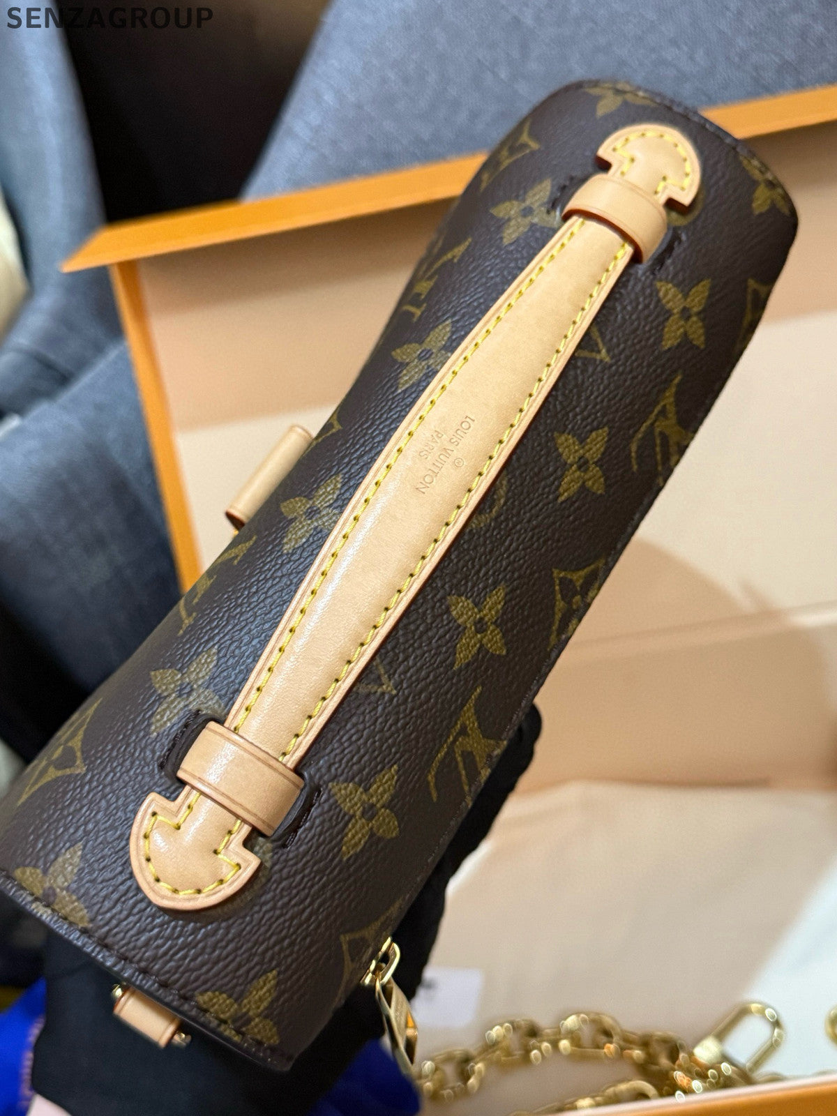 Louis Vuitton Monogram Pochette Metis Crossbody Bag Brown for Women