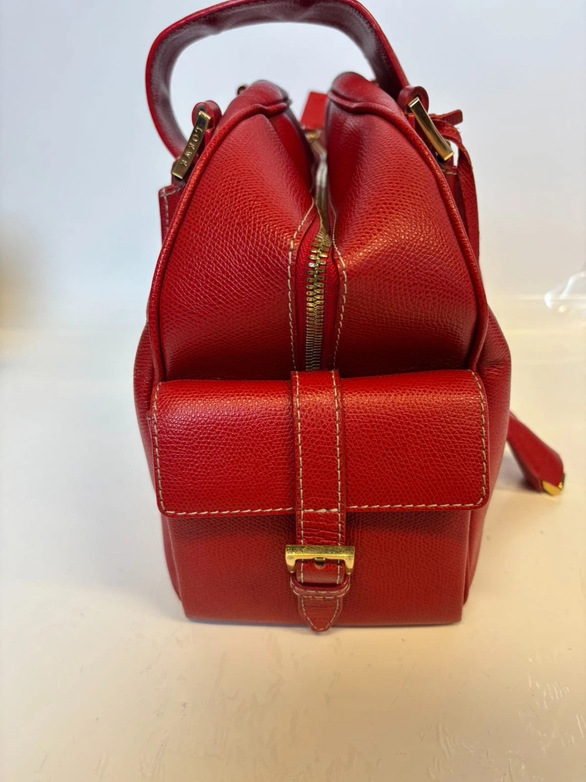 SJ0001 XP01682 LOEWE Traveler Bowling Handbag
